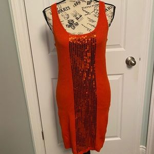🎈RD style M tank dress with knit & sequins